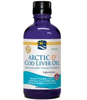 Arctic Cod liver oil +D Nordic Naturals, 237ml.