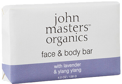 John Masters Lavendel, Rose Geranium & Ylang Ylang Soap, 128g.