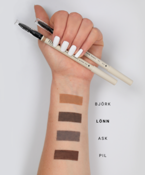 IDUN Minerals Eyebrow Pen Lönn (mellembrun), 1,2g.