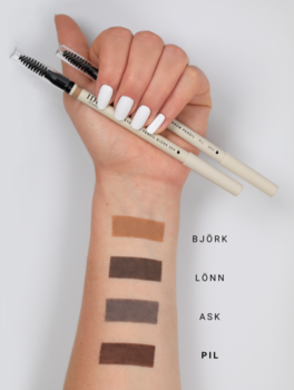 IDUN Minerals Eyebrow Pen Pil (Mørk), 1,2g.