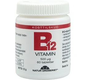 B12 gold vitamin 500 ug, 60tab.