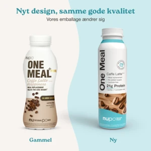 Nupo One Meal +Prime Shake – Caffe Latte Happiness, 330ml.