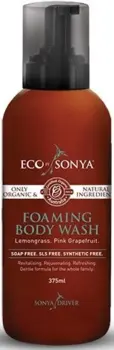 Eco by Sonya Foaming body wash m. forfriskende citrongræs, 450ml.