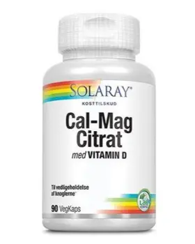 Cal-Mag Citrat m. D-vit. 90 kap.