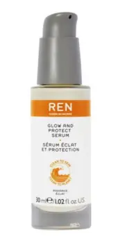Ren Clean Skincare Glow and Protect Serum, 30ml.