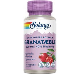 Solaray Granatæble - 60 kapsler