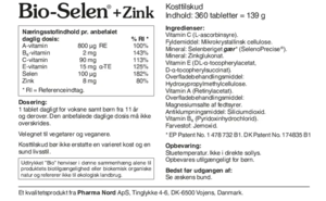 Bio-Selen+Zink - 360 tabl