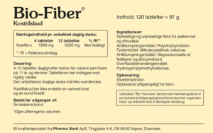 Bio-Fiber 80 - 120 tabl.