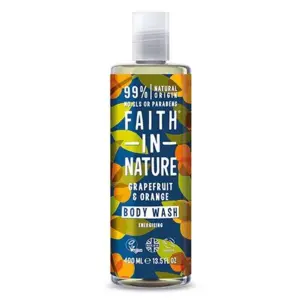 Faith in nature Showergel grape & orange, 400 ml.