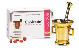 Cholessin - Rød gærris, 120 tabl.