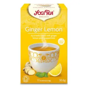 Yogi Tea Ginger Lemon Ø, 17 br