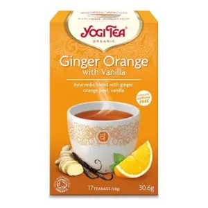 Yogi Tea Ginger orange with vanilla Ø, 17 br