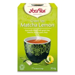 Yogi Tea Green tea Ø matcha lemon organic, 17 br