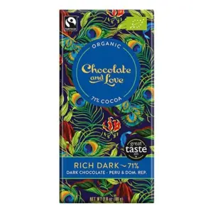 Chokolade Rich dark 71% Ø, 80 g