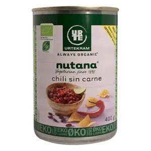 Nutana Chili sin carne Ø, 400 g