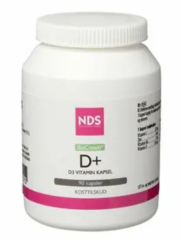 NDS D3+ D-Vitamin, 90 kap