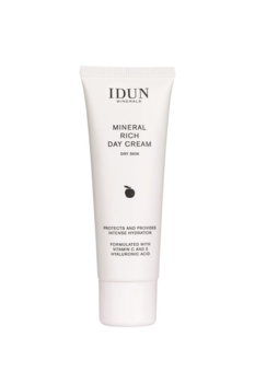 IDUN Minerals Rich Day Cream - Norma/ tør hud, 50ml.