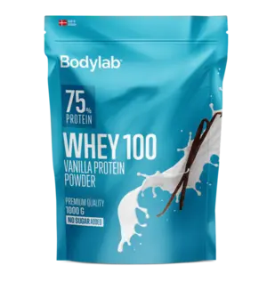 Bodylab Whey 100 Vanilla Milkshake, 1kg.
