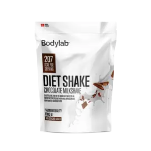 Bodylab Diet Shake - Chocolate Milkshake, 1100g.