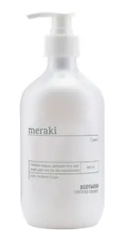 Meraki Body wash, Pure, 490 ml.