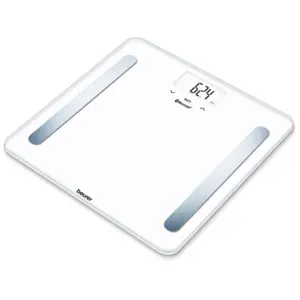 Kropsanalysevægt hvid med Bluetooth Beurer BF 600 Pure