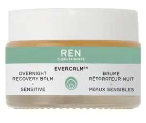 REN Clean Skincare Evercalm Overnight Recovery Balm, 30ml.