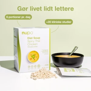 Nupo Diet Soup - Spicy Thai Chicken 4 x 384gr., 1536gr.