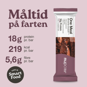 Nupo One Meal Bar Brownie Crunch, 15stk.