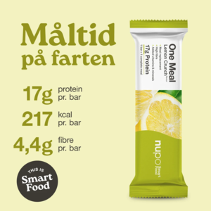 Nupo One Meal Bar Lemon Crunch, 15stk.