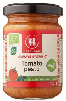 Urtekram Økologisk rød Pesto, 130g.