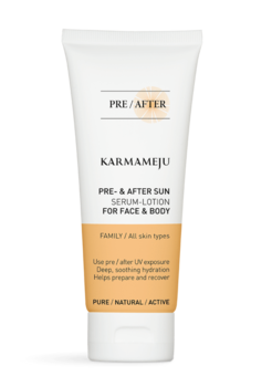 Karmameju AFTERSUN Serum-lotion - Travel Size, 100 ml.