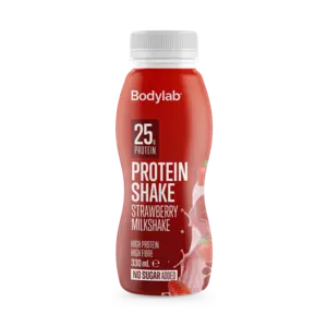 Bodylab Protein Shake - Strawberry Milkshake, 330ml.