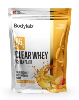 Bodylab Clear Whey Ice Tea Peach, 500 g.