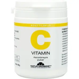 Natur-Drogeriet: C Vitamin Ascorbinsyre pulver, 120g