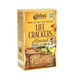 Lifefood: Life Crackers Protein RAW Ø, 80g