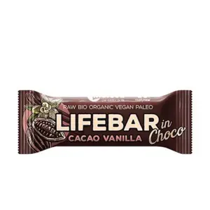 Lifefood: LifeBar InChoco Cacao Vanilla RAW Ø, 40g