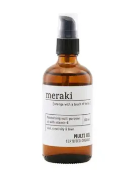 Meraki Multi olie, Orange & herbs, 100ml.