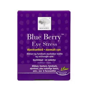 New Nordic Blue Berry Eye Stress, 60tab