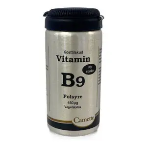 Camette B9 vitamin folsyre 450mcg, 90tab