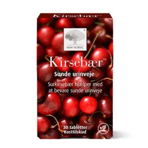 New Nordic Kirsebær, 30tab.