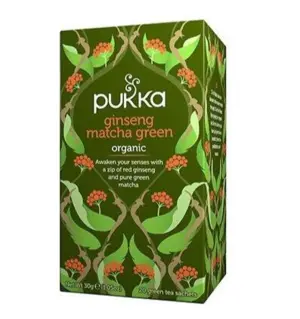 Pukka Ginseng matcha green tea Ø, 20br