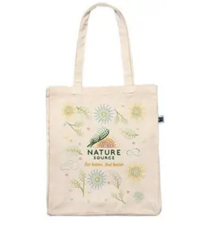 NatureSource Bomuldsnet m. mønster økologisk & Fairtrade