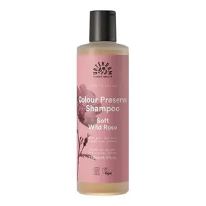 Urtekram Shampoo Soft Wild Rose t. farvet hår, 250ml.
