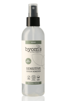 Byoms Home Sensitive Probiotic Odour Remover (Ecocert), 200ml.