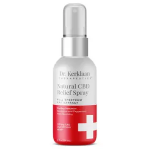 Dr. Kerklaan Therapeutics Natural CBD Relief Spray, 59ml.