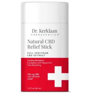 Dr Kerklaan Therapeutics Natural CBD Relief Stick, 44ml.