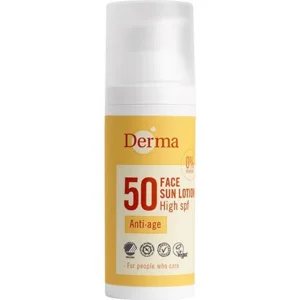 Derma solcreme ansigt SPF 50, 50ml.