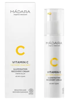 Mádara Vitamin C Illuminating Recovery Cream, 50ml.