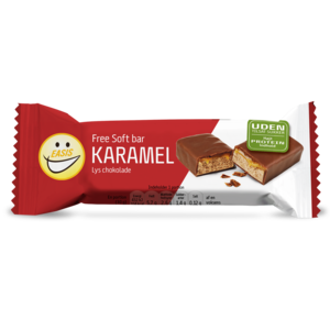EASIS Soft bar Karamel og lys chokolade 1 stk.