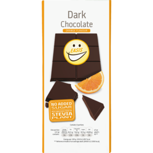 EASIS Mørk Chokolade med orangesmag